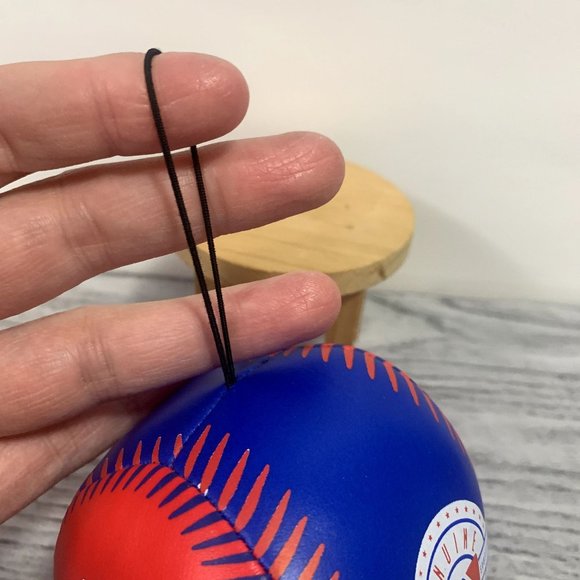 Vintage 1992 Good Stuff Sports Stuff Texas Rangers Vinyl Plush Ball - Picture 4 of 4